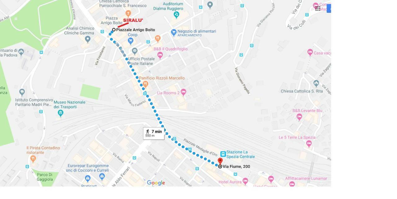 Apartmán Siralu' La Spezia Exteriér fotografie